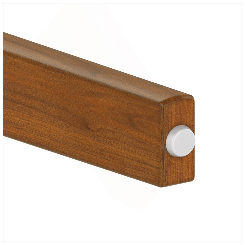Ensemble de table de salle à manger Mid-Century moderne pour 4 personnes, table de salle à manger en bois massif et chaises en bois massif, table de salle à manger de style campagnard 5 pièces et 4 chaises rembourrées pour la maison, la cuisine, l’appartement et l’économie d’espace