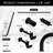 Hrishaan Adjustable Bay Window Single Curtain Rod-898936634