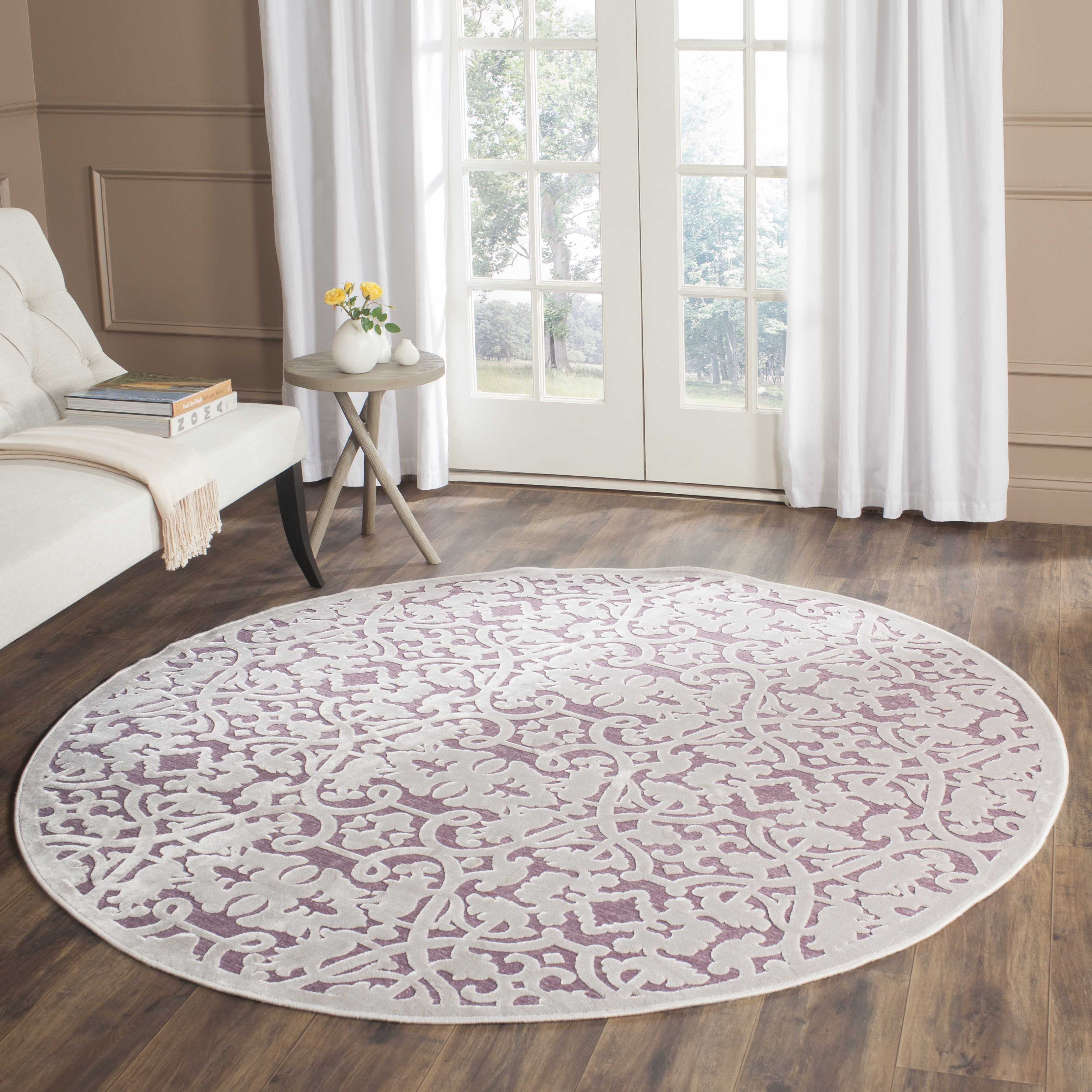 Willa Arlo™ Interiors Bilboro Mauve/Violet Area Rug & Reviews | Wayfair