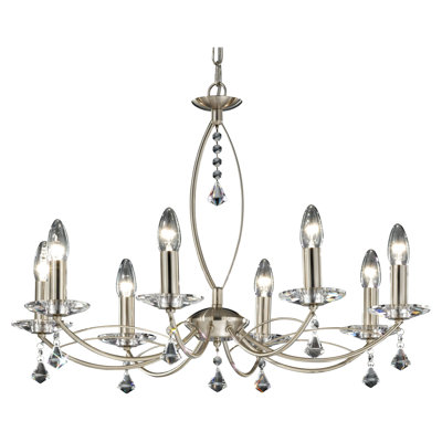 8 - Light Candle Style Chandelier