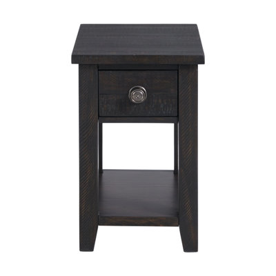 Morristown End Table with Storage and Built-in Outlets by Rosalind Wheeler