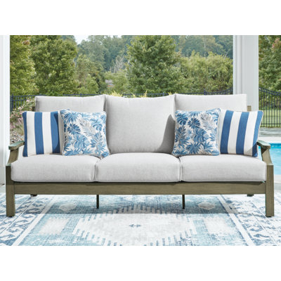 Canapé d'extérieur avec coussin Springbrook