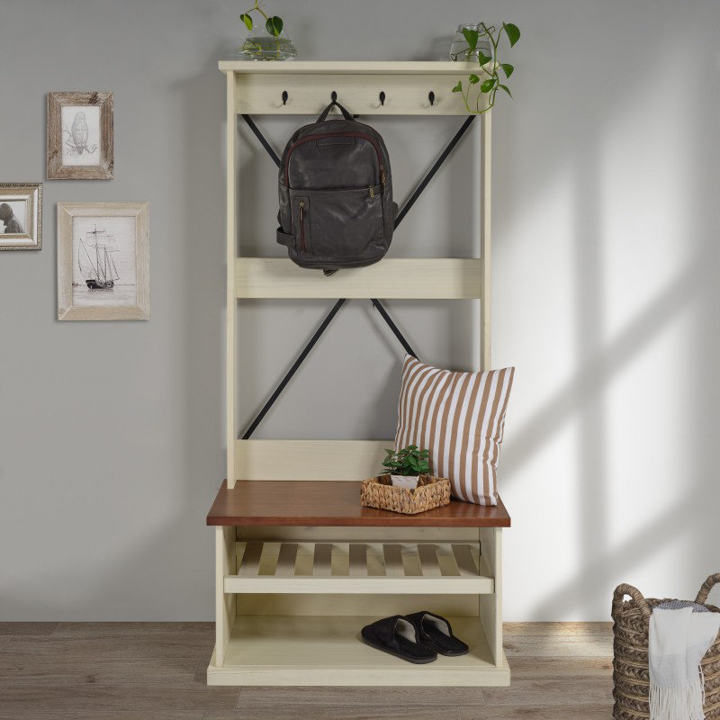 Hall Tree 80cm Wide