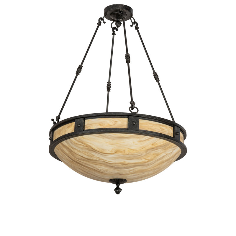 Luminaire suspendu unique et spectaculaire à 6 lumières Capella