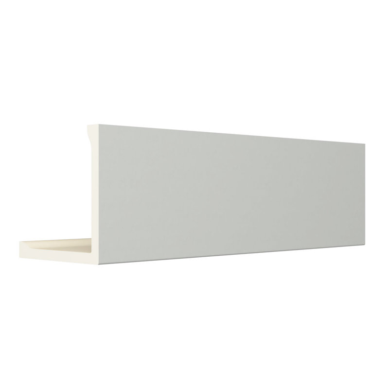 Endurathane Colleen Crown Moulding, 6"H x 6"P x 96"L, Factory Primed