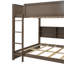 Lit superposé avec armoires de rangement et ports USB-776803855