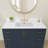 42" Solid Surface Backsplash In White