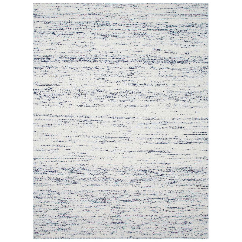 Hand Woven Wool Area Rug, Rectangle 2' x 3'