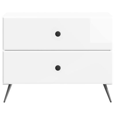 62cm W Manufactured Wood Bedside Table