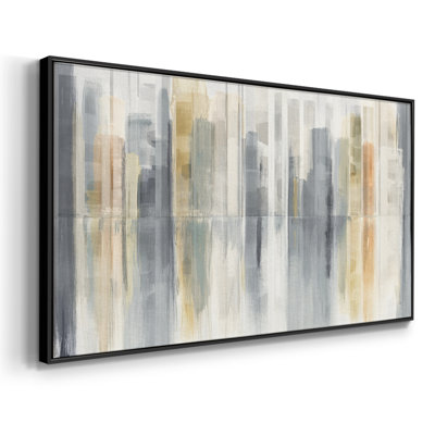 In The City- Framed Gallery Wrapped Canvas -Ready to Hang