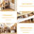 Cool Vanity Desk With 3 Open Shelves And 4 Drawer Storage For Bedroom Classy Dressing Table Drawers