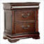 Table de chevet 2 tiroirs Traditional