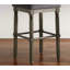 Tabouret pivotant en bois rembourré à hauteur de comptoir, ensemble de 2