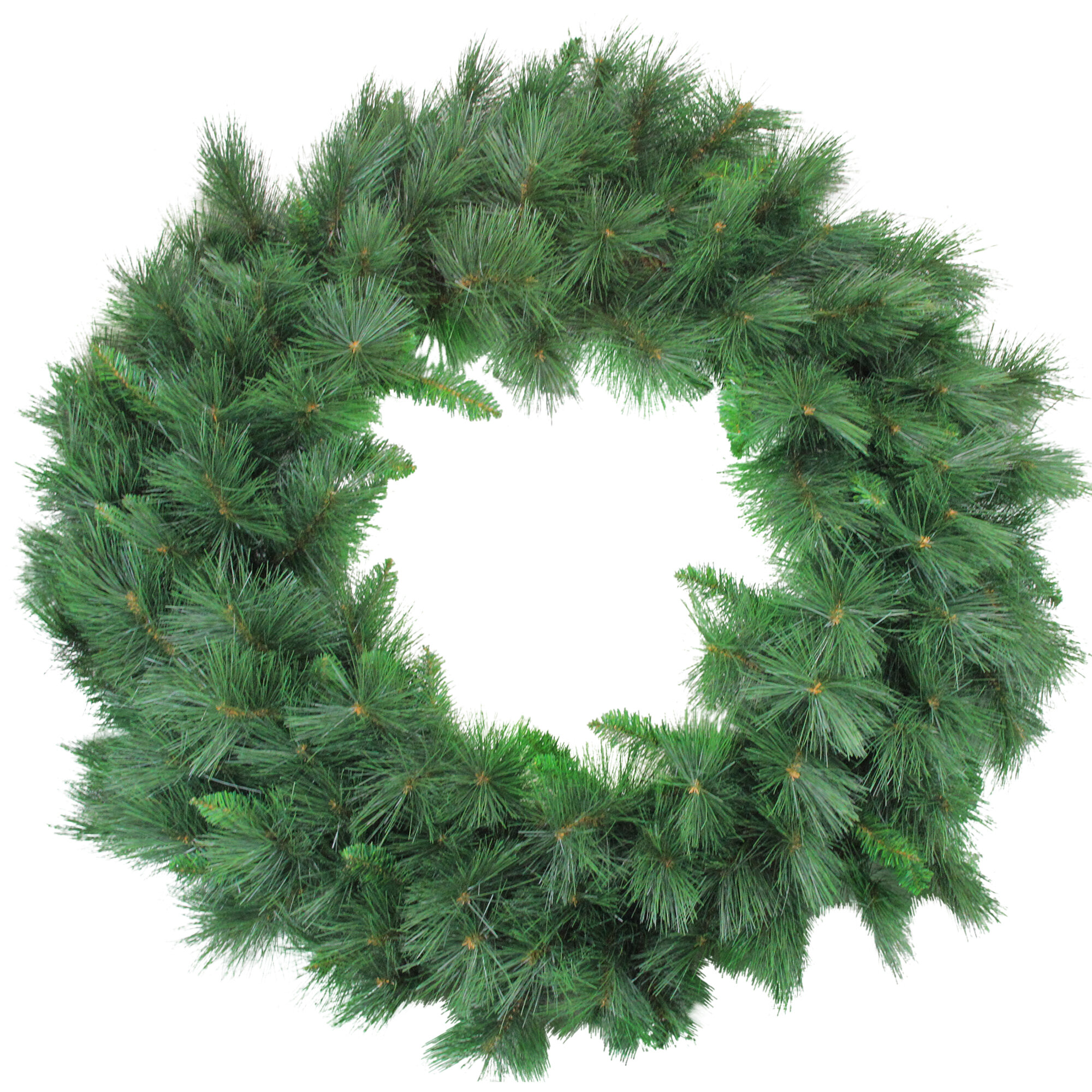 Northlight Seasonal White Valley Pine Artificial Christmas Wreath 48 ...