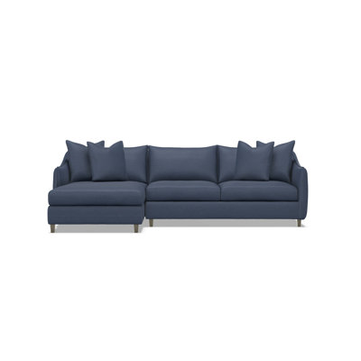 Joli 2 Pc Fabric Sectional