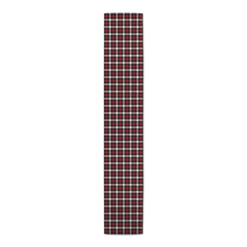 Ejvind Plaid Christmas Table Runner, 72" x 16"