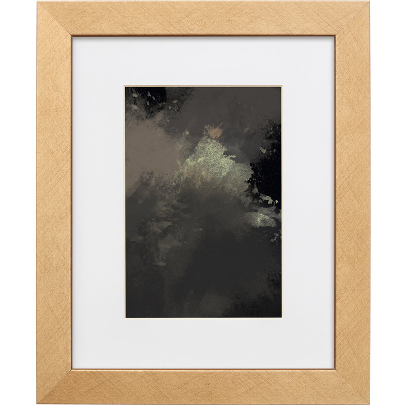 Cadre photo simple Hunziker, Doré, 19 po x 25 po emmêlé à 14 po x 20 po