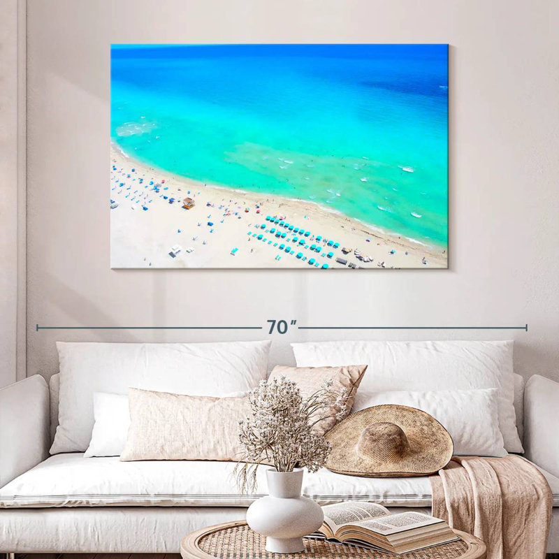 Gillard South Beach, Floride, H 32 po x l 48 po
