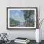 June Sunshine by Alfred Sisley - Framed Print-62758450-62758454