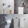 Cube 5 - Piece Bathroom Hardware Set