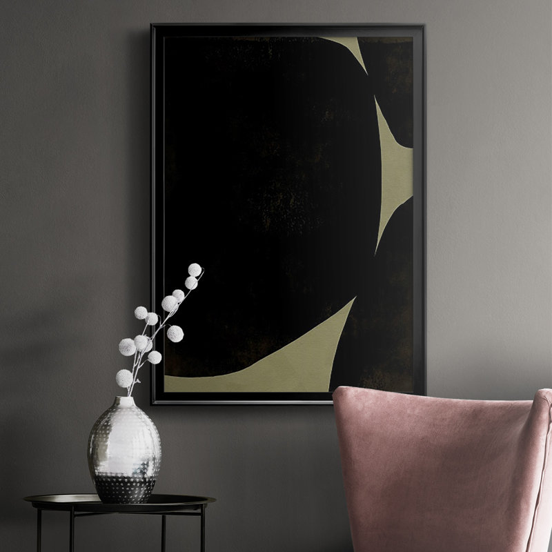 Heirloom Orbs I - impression d'un seul cadre photo, H 42,5 po x l 30,5 po x P 1 po, Noir