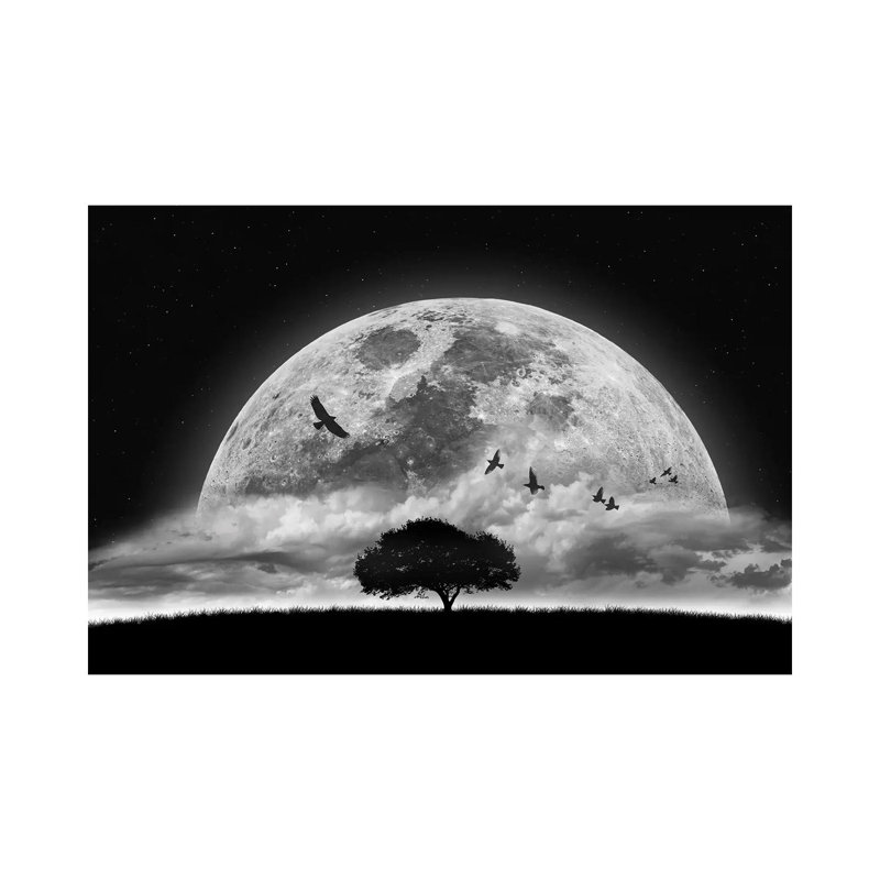 A Dream by Nasser Osman - Wrapped Canvas Print, 152.5 cm H x 101.5 cm W