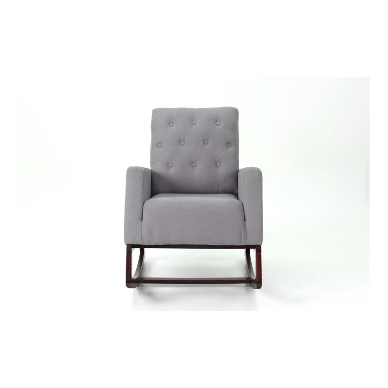 Fauteuil à bascule Classic, Gris