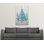 «Luxurious Lights III Turquoise» par Mundell, reproduction d'art