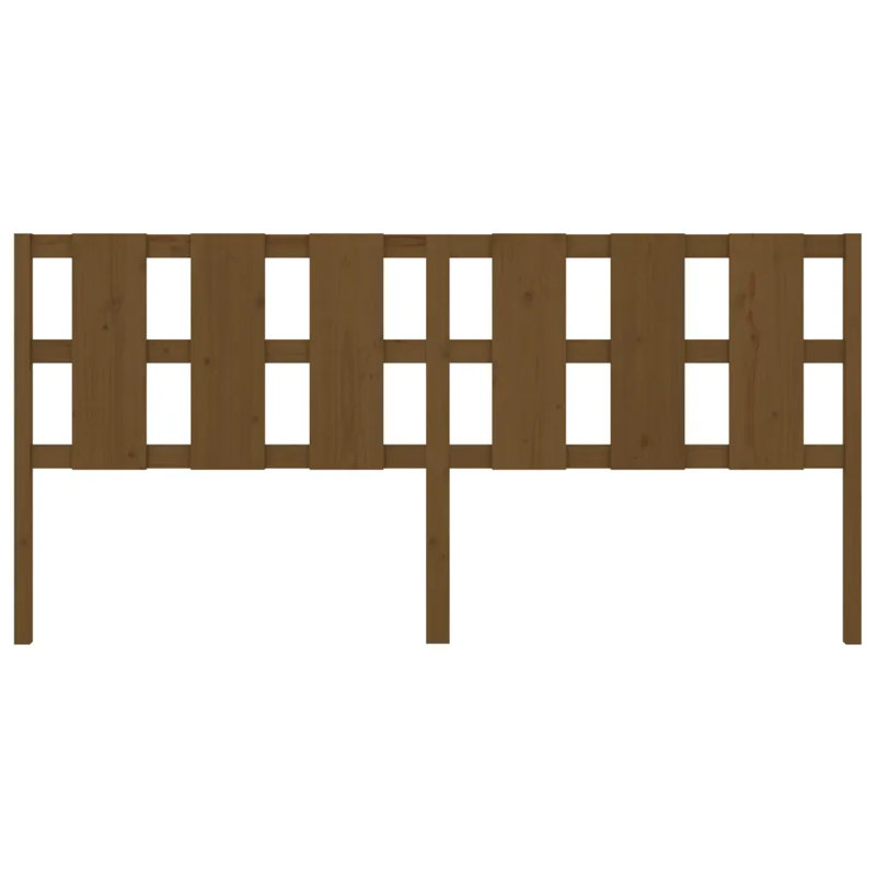 Jasara Solid Wood Headboard, Super King (6'), Brown
