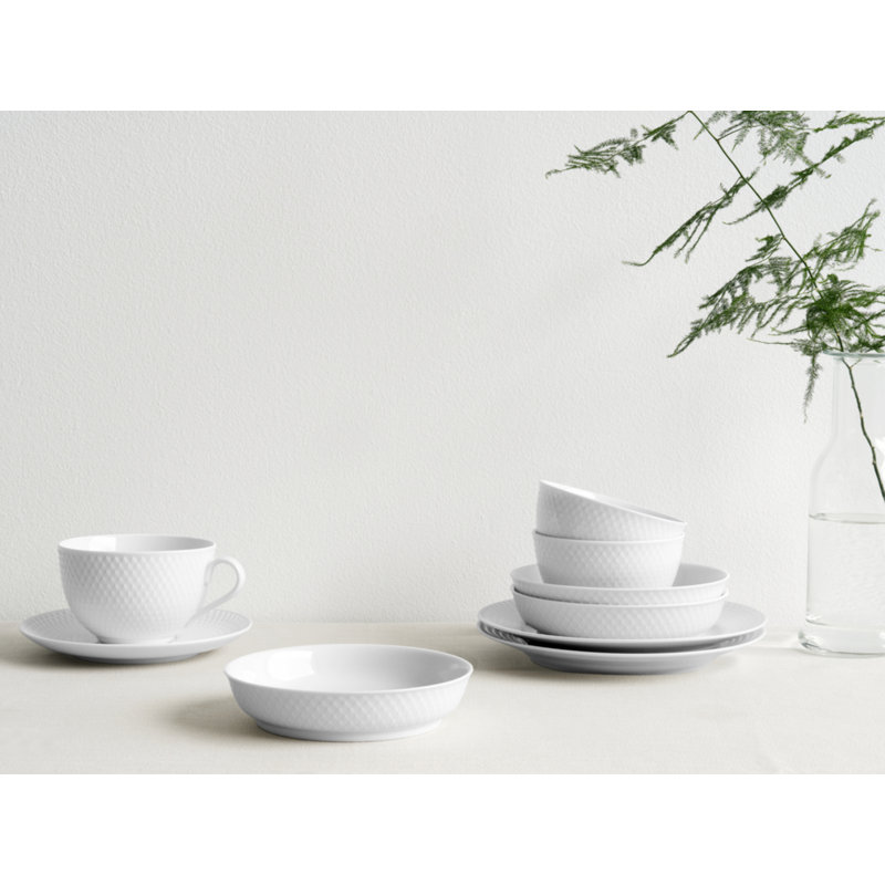 Handmade Porcelain Salad/Dessert Plate
