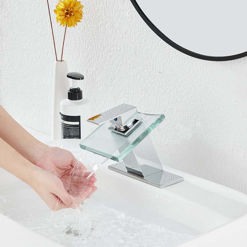 Single-handle Bathroom Faucet, Polished Chrome