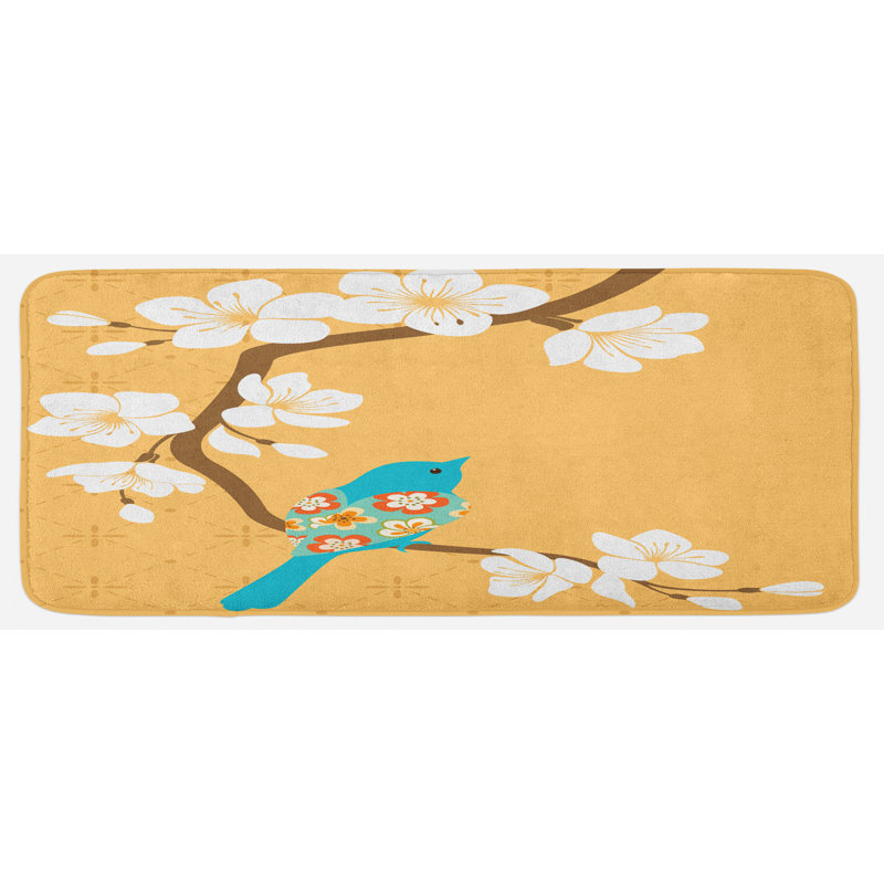 Tapis de cuisine oiseaux
