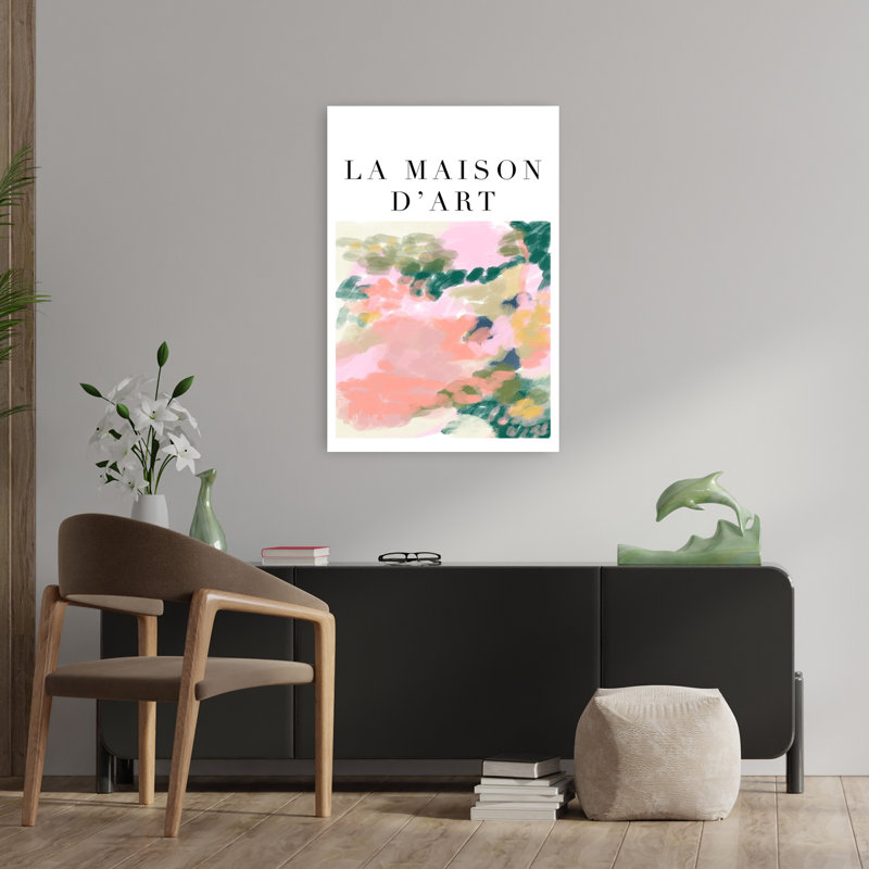 Art contemporain, art mural contemporain, H 36 po x l 24 po