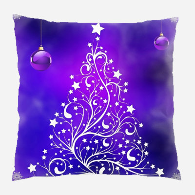 Canvas Outdoor Reversible Throw Pillow