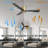 Haiyan 52'' 3-Blades  indoor ceiling fan without Light