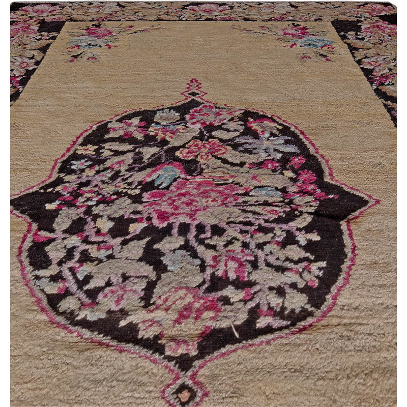 One-of-a-Kind Rectangle 4' X 6'3" Hand Knotted Area Rug