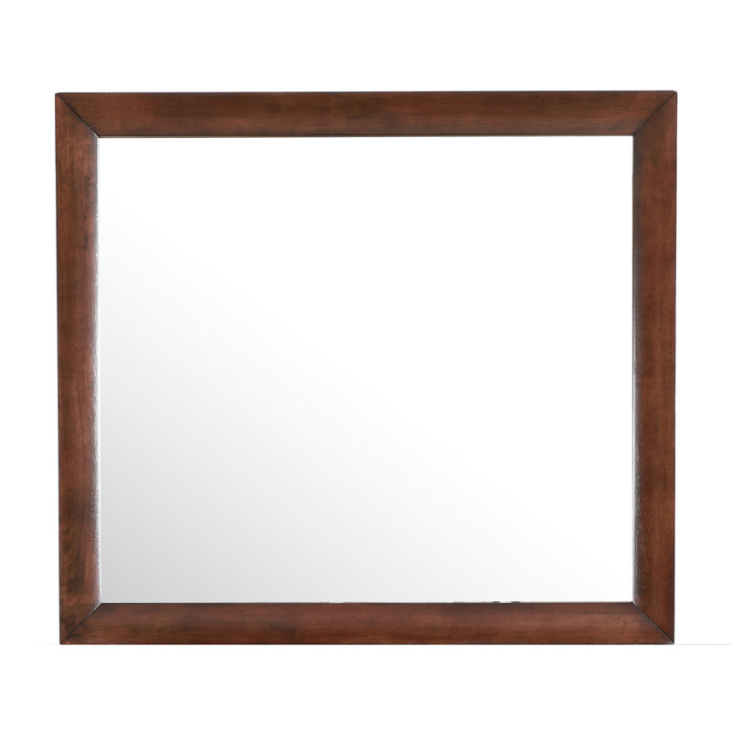 Miroir de beauté décoratif couleur cappuccino