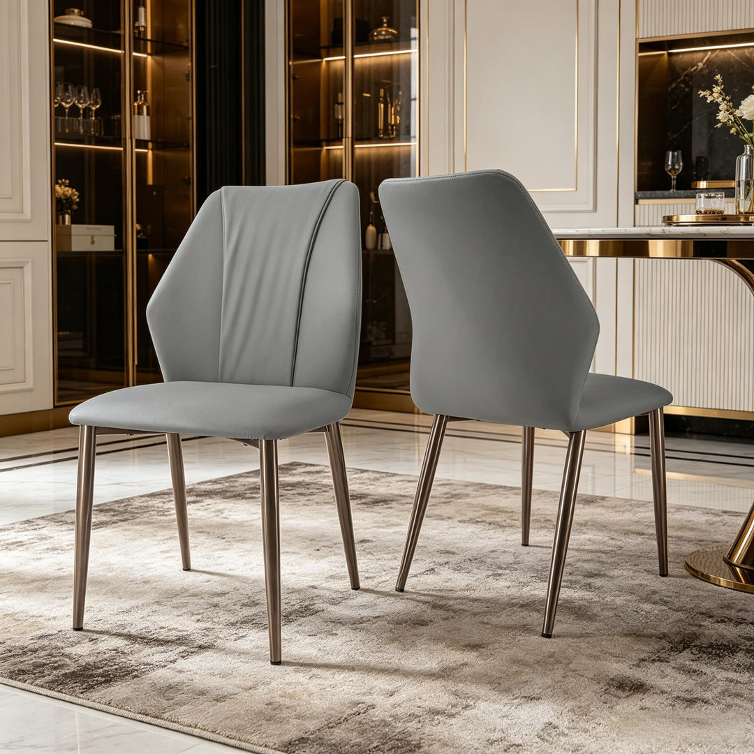 Evgeniy 41cm H Microfiber / Microsuede Upholstered Side Chair