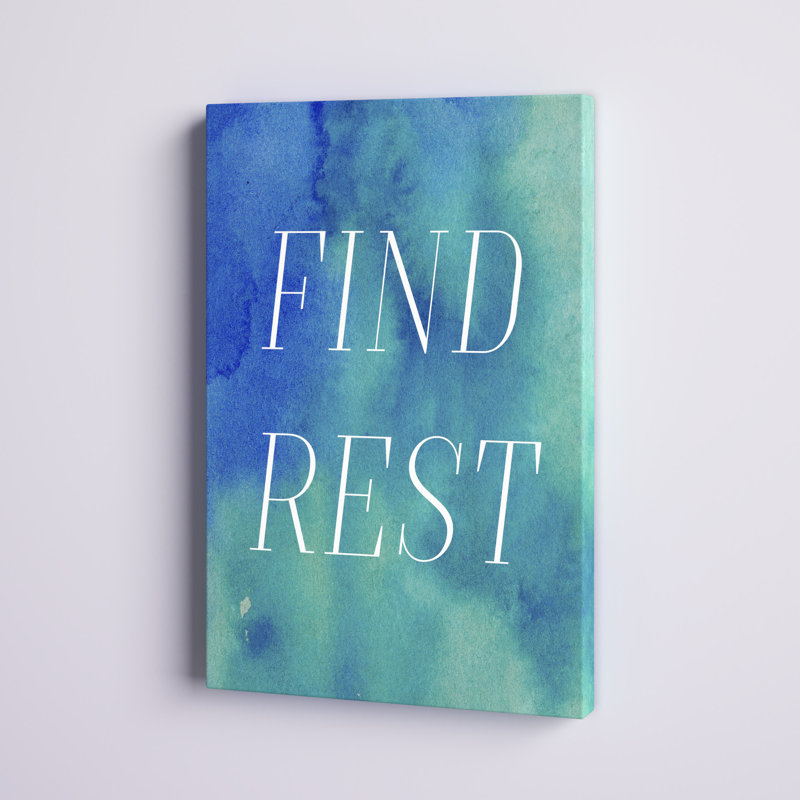 «Finding Rest II», H 18 po x l 12 po