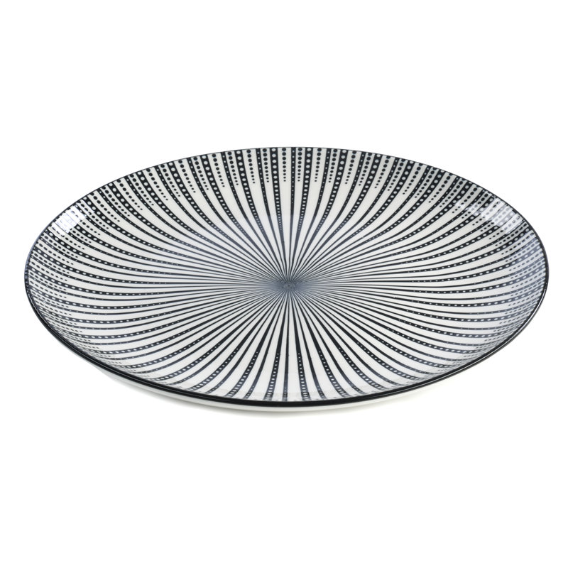 Assiette plate 10,5 po Bacote