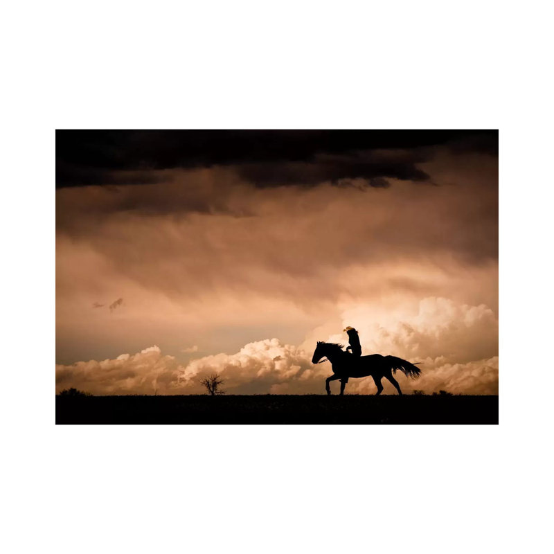 Ride The Storm by Dan Ballard - Wrapped Canvas Print, 152.5 cm H x 101.5 cm W