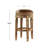 Schock Solid Wood Accent Stool