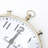 Decorative & Classic Desk Clock For Home & Office Decor- Aluminium Table Clock