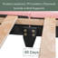 Lit plateforme double rembourré Garnavillo-1135673538