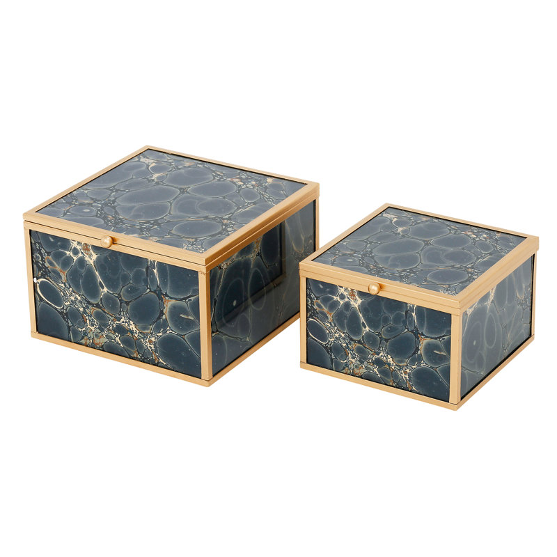 Glass Decorative Box