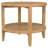 Round Solid Wood Side End Table