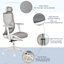 Chaise de travail en filet Attilio