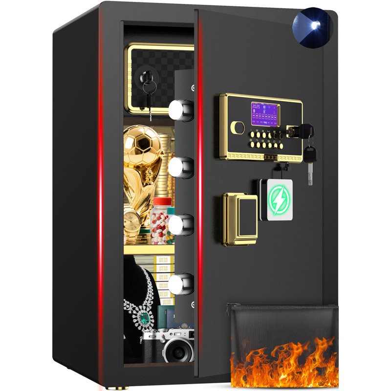 Coffre-fort BESAFETY, 24.80" H x 14.20" W x 15.70" D