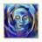 Flowering Face Portrait I - Modern Print-865001634-865001626