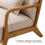 Fauteuil d'appoint traditionnel avec coussin lombaire Ayyash-106470393